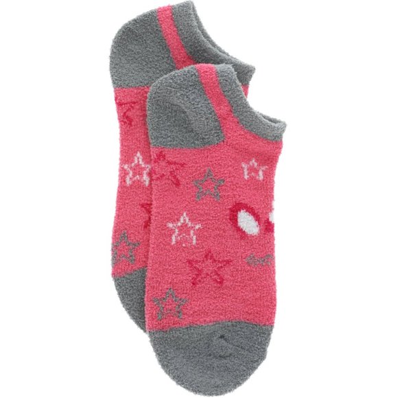 Fuzzy Unicorn Footie Slipper Socks - Picture 4 of 5